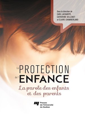 cover image of La protection de l'enfance